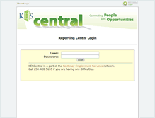 Tablet Screenshot of kescentral.ca